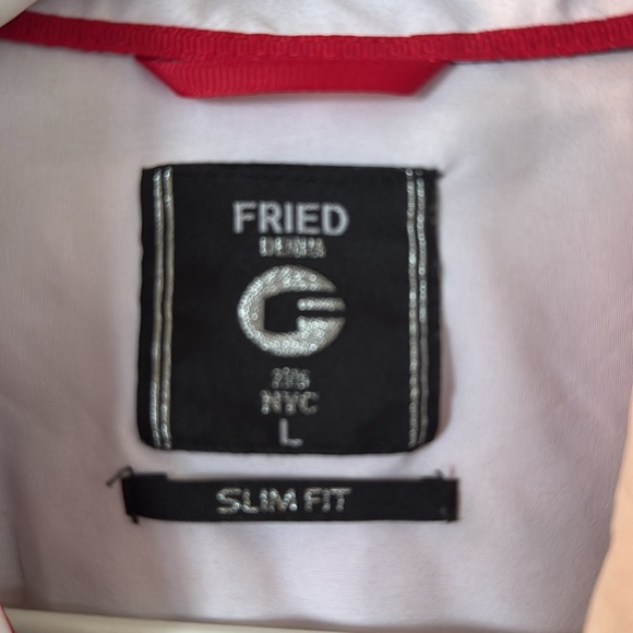 Fried Denim Men's Slim Fit Premium Collection Floral Button Up Shirt size Large - Picture 2 of 5